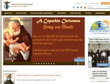 Tablet Screenshot of capuchin.org